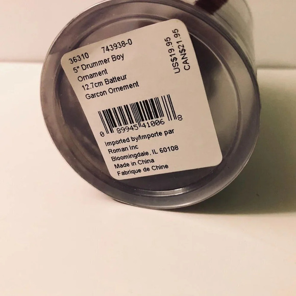 2009 The Little Drummer  Roman Boy 5 Inch Christmas Ornament Decoration - Picture 6 of 13